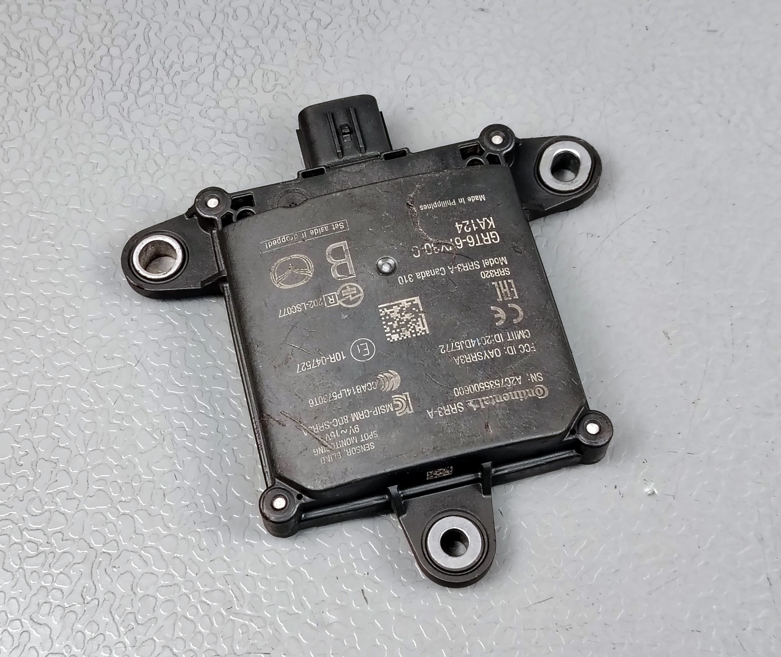 2018 MAZDA 6 MAZDA 3 Blind Spot Detection Warning RADAR Sensor GRT6-67Y30-C