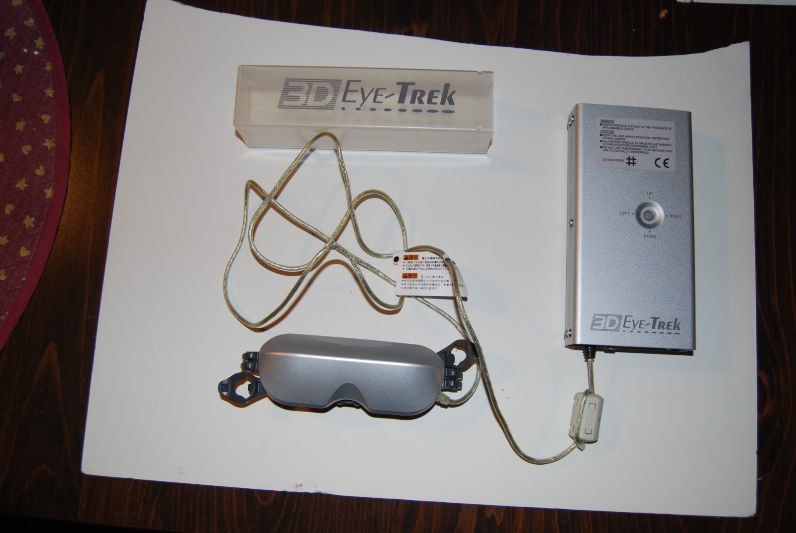 Olympus IPLEX 3D Eye Trek Glasses and Controller