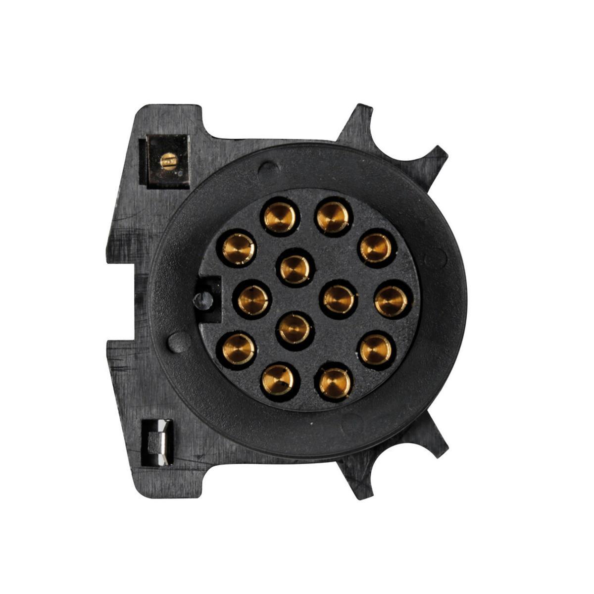 38986 13 pole socket + 1 fog contact 1pc