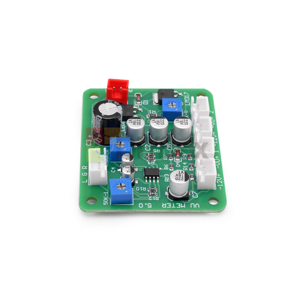 2x VU Meter DB Panel Sound Level Display & Driver Board for DIY Amplifier New