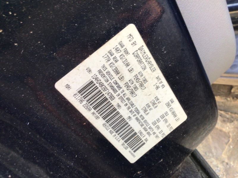 Fuse Box Engine Without Tow Package Fits 04-06 DURANGO 2818654