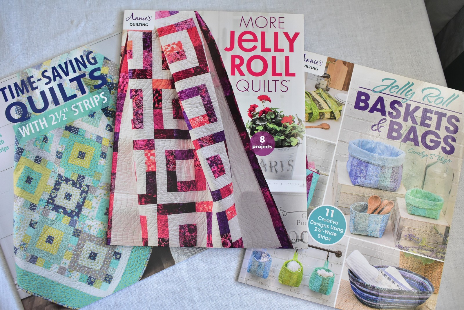 Annie's Quilting-Paperback Pattern Books-Buyers Choice, NEW! Jelly Roll, Baskets