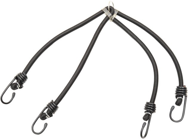 PU Bungee Cord 4-Hook 24" L