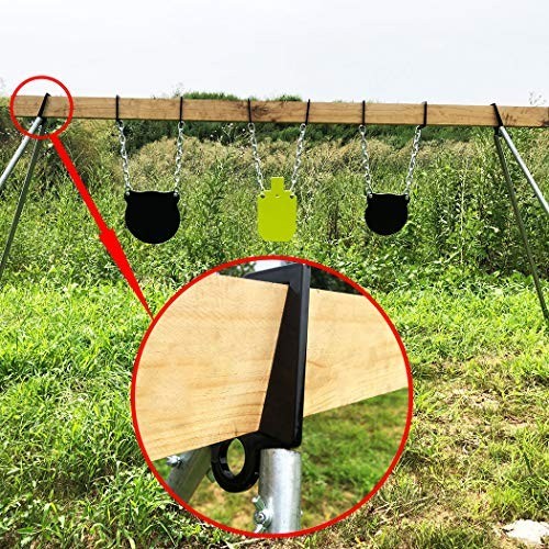 Heavy-Duty AR500 2x4 & Pipe Target Stand Bracket Kit | Target Hanger Holder Part