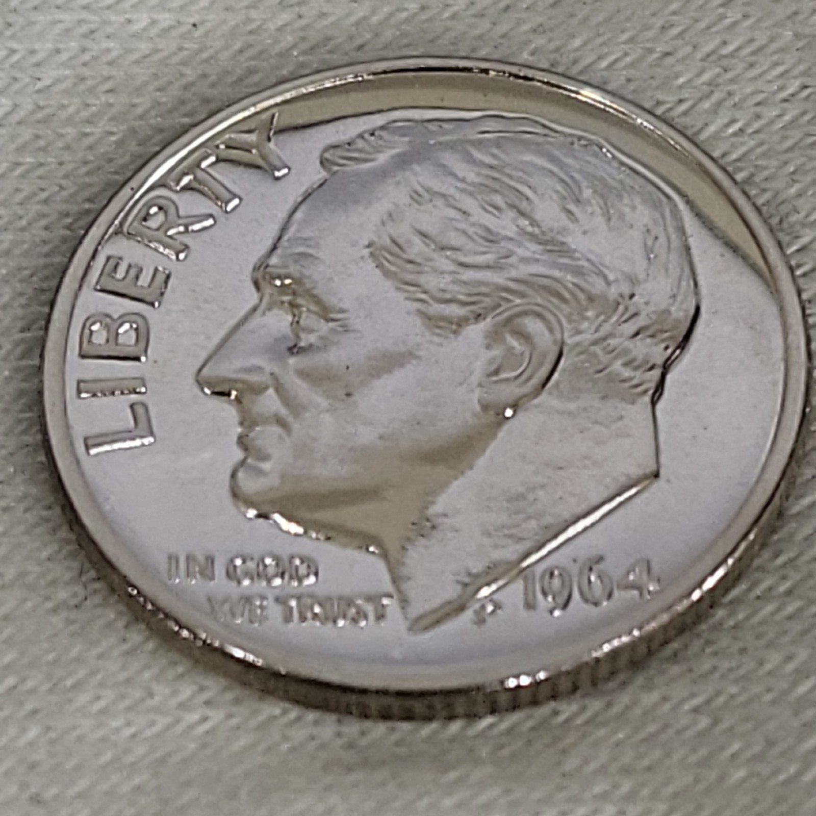 1964 Proof Roosevelt Dime