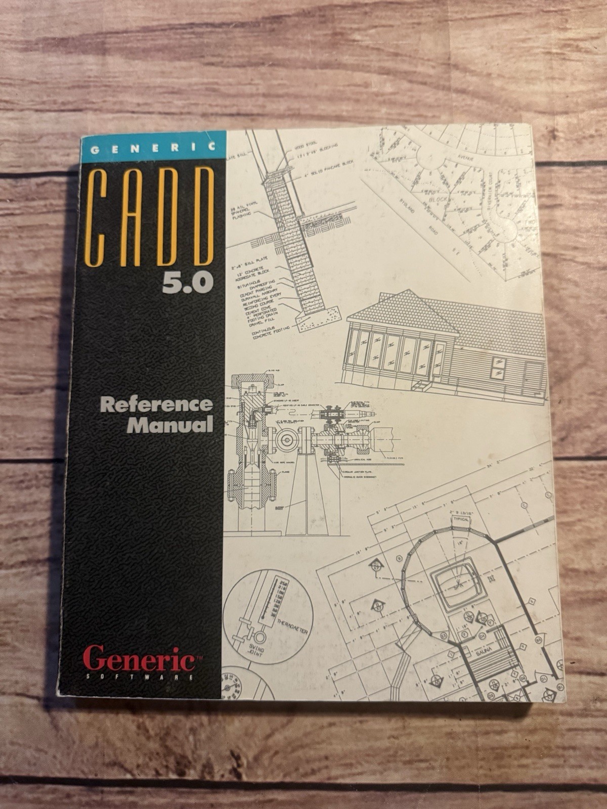 Generic Software CADD 5.0 Reference Manual Vintage Software Design Guide