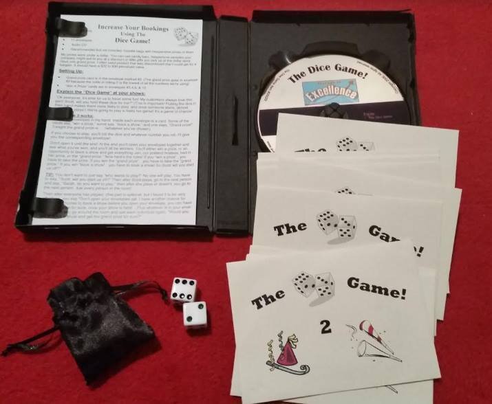 Increase Your Bookings The Dice Game Kit Collectible Tricks Mentalism