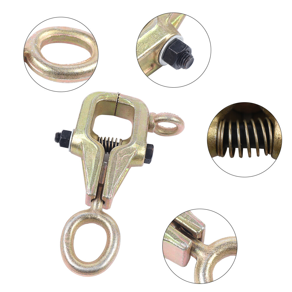 2 Way 5 Ton Auto Body Repair Tool Pull Clamp Frame Dent Puller Self-tightening