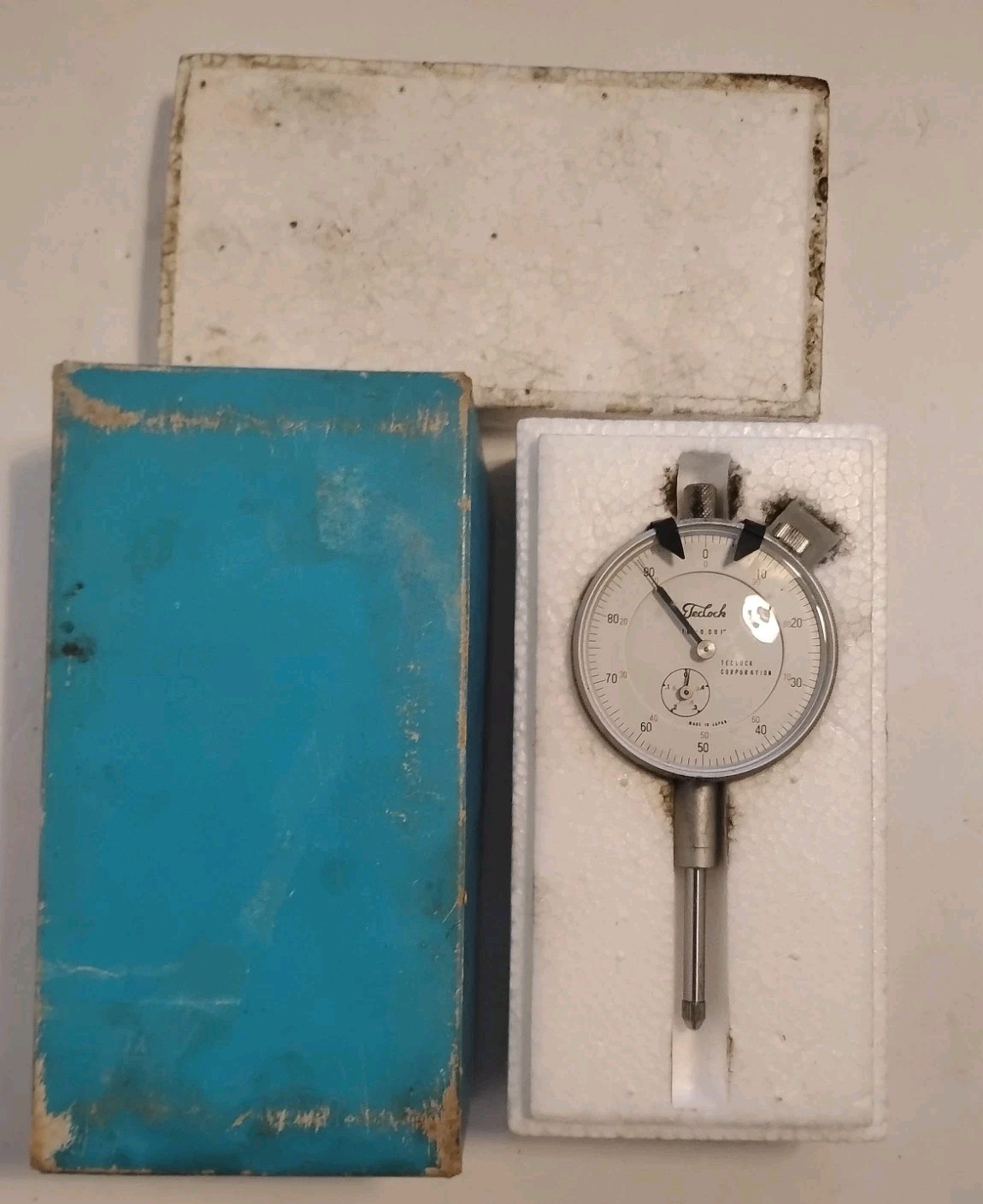 Teclock AI-921 Dial Indicator, Shock Proof, .001" - 1.0"