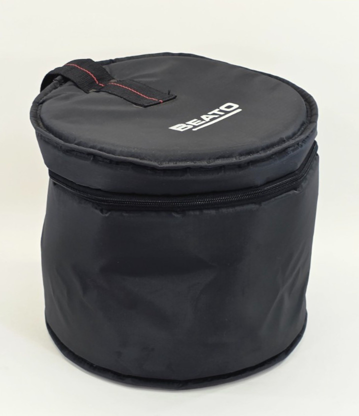 Beato USA Drum Case Round Padded Gig Bag Black Heavy Duty  8" x 8"