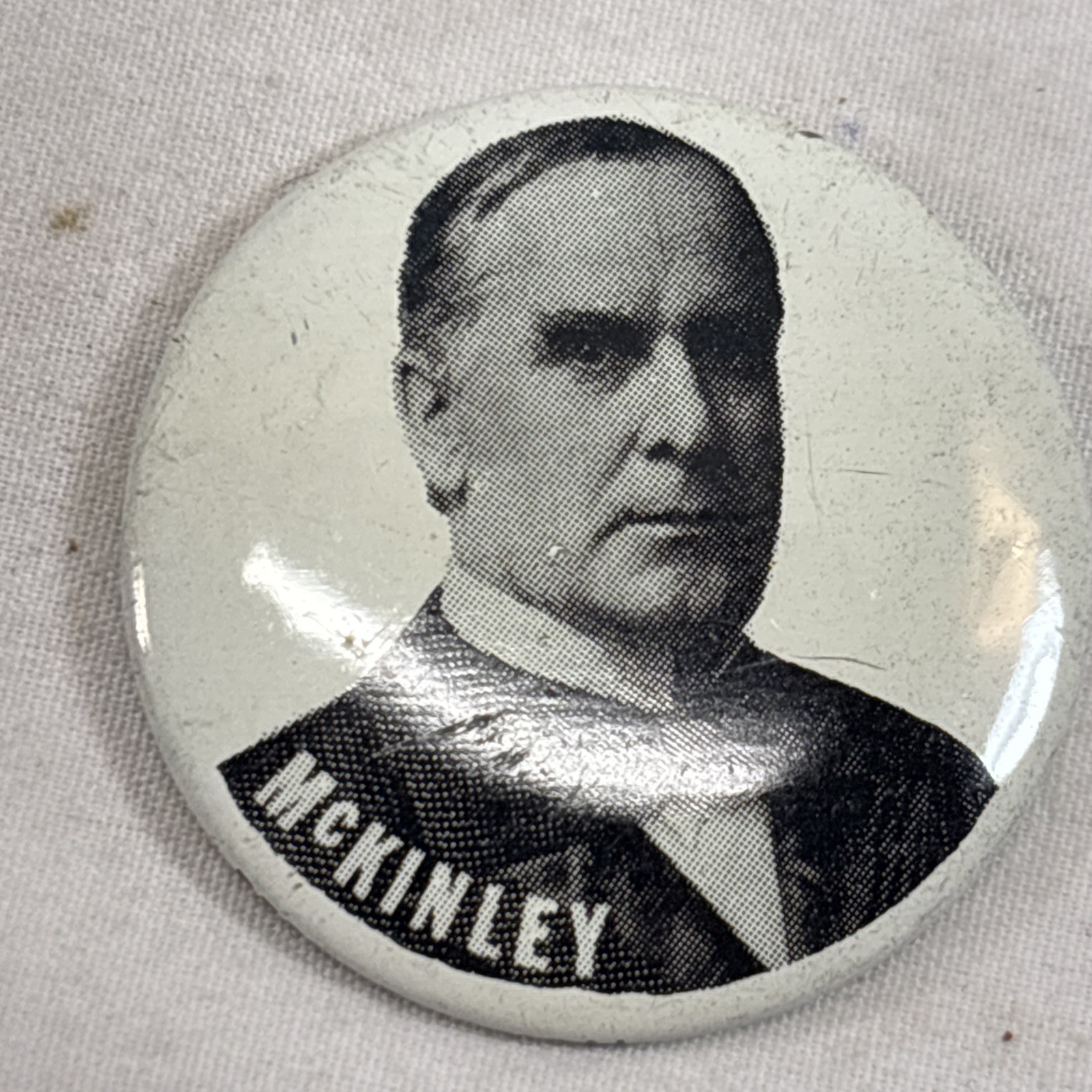Reproduction McKinley Campaign Button Pin