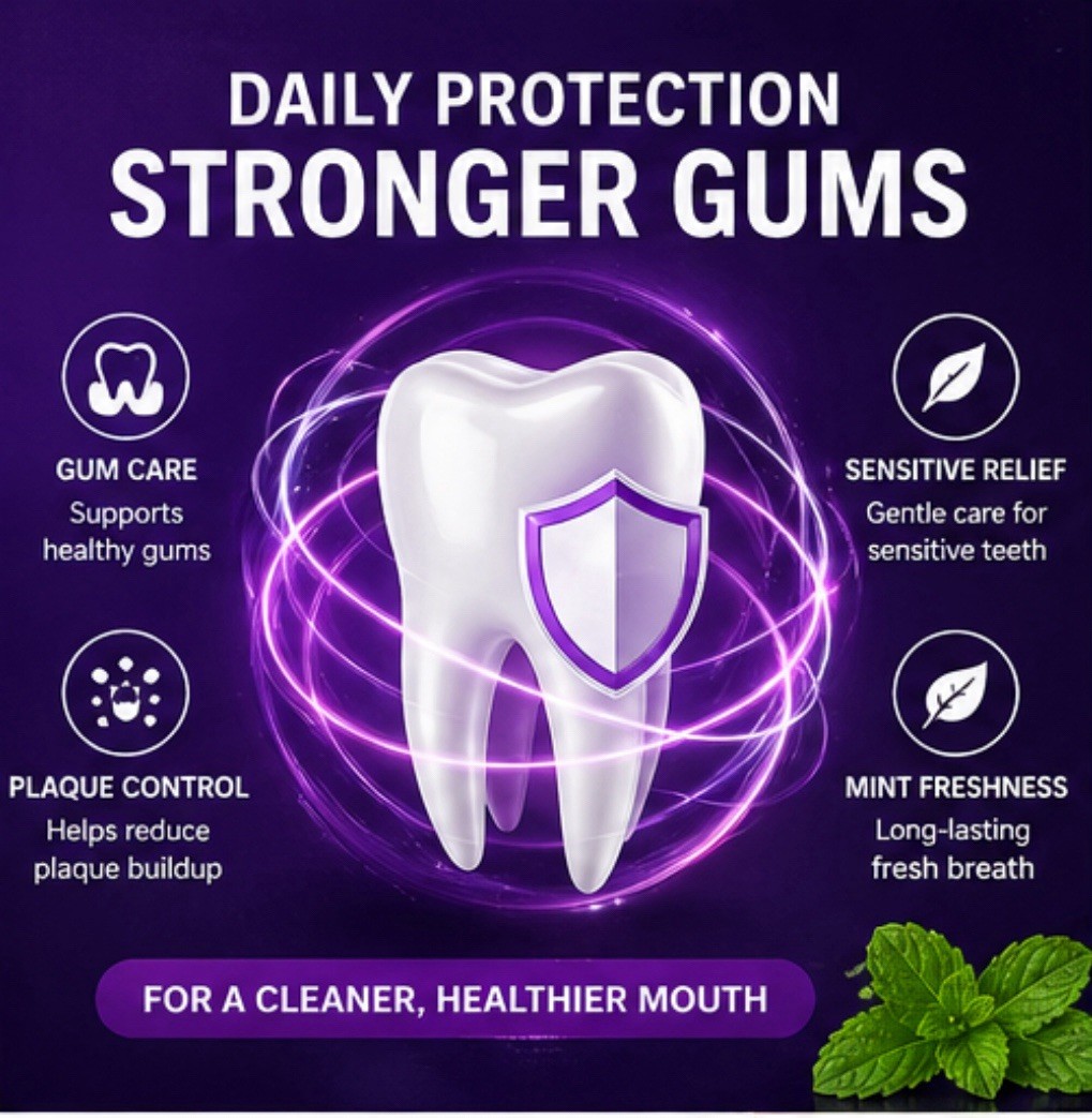 CAREDO Gum Disease Toothpaste Periodontitis Gingivitis Receding Gums