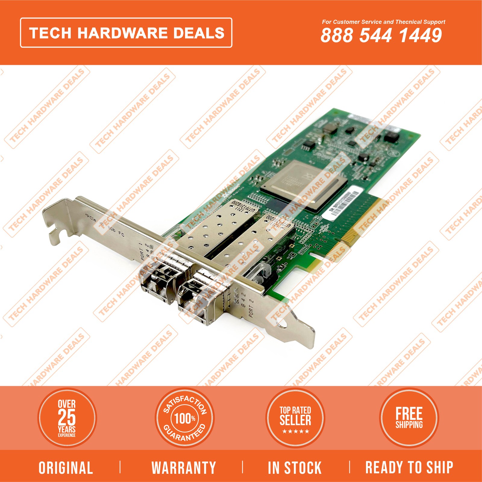 06T94G    DELL 2500 Series 8Gb Dual-port Fibre Channel Adapter