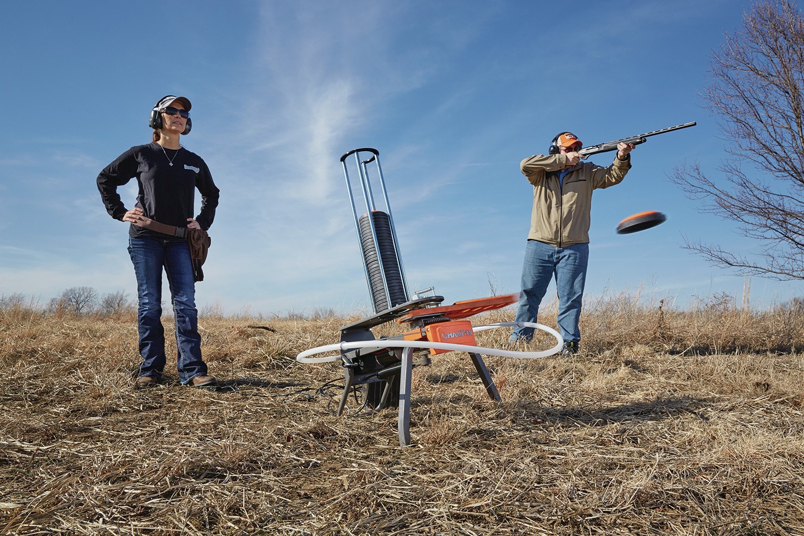 Workhorse Electronic Clay Pigeon Thrower, Compact One Size, Multi