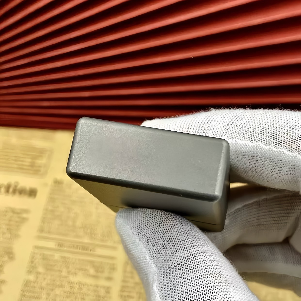 ZORRO 538 Narrow Titanium Armor Kerosene Lighter 3/5 Hinge