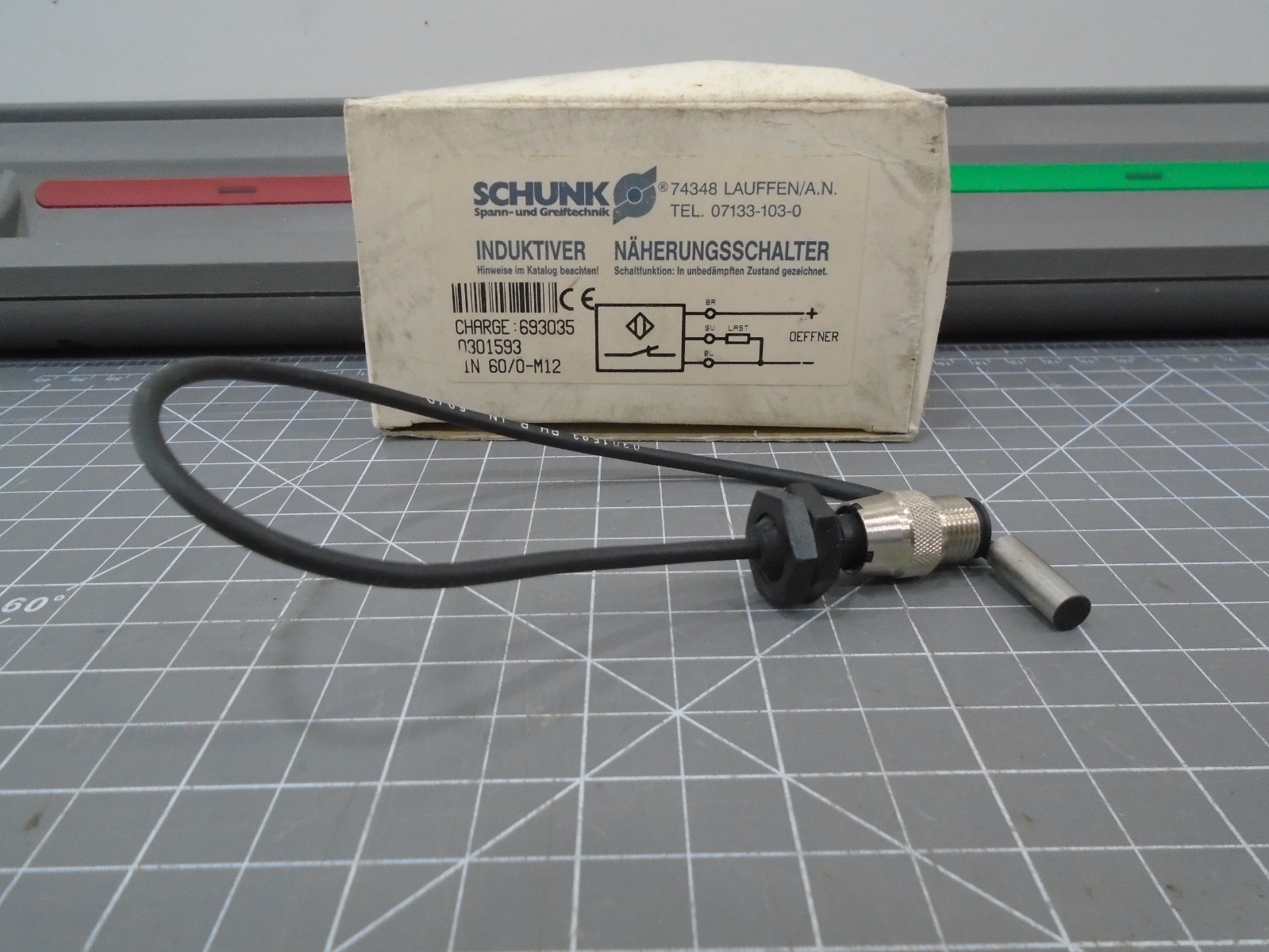 NEW Schunk 0301593 Inductive Proximity Sensor Switch
