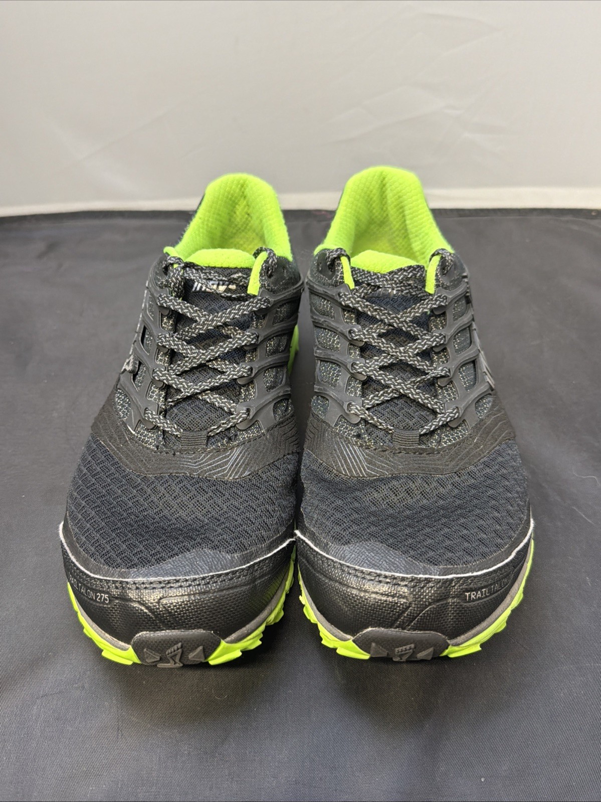 Inov-8 TrailTalon 275 Trail Running Shoes Mens Size 12.5 Green Rubber Sole