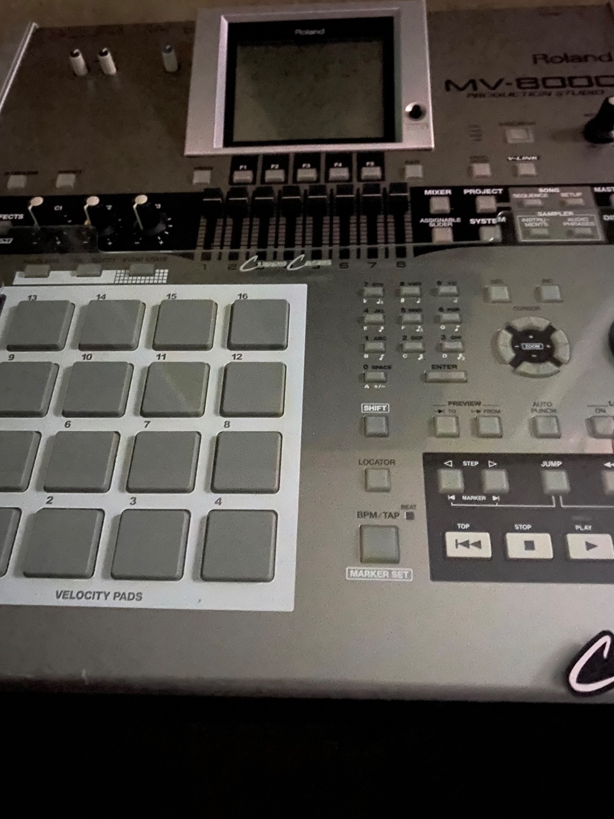 Roland MV-8000 Production Studio Sampler MIDI Sequencer Workstation