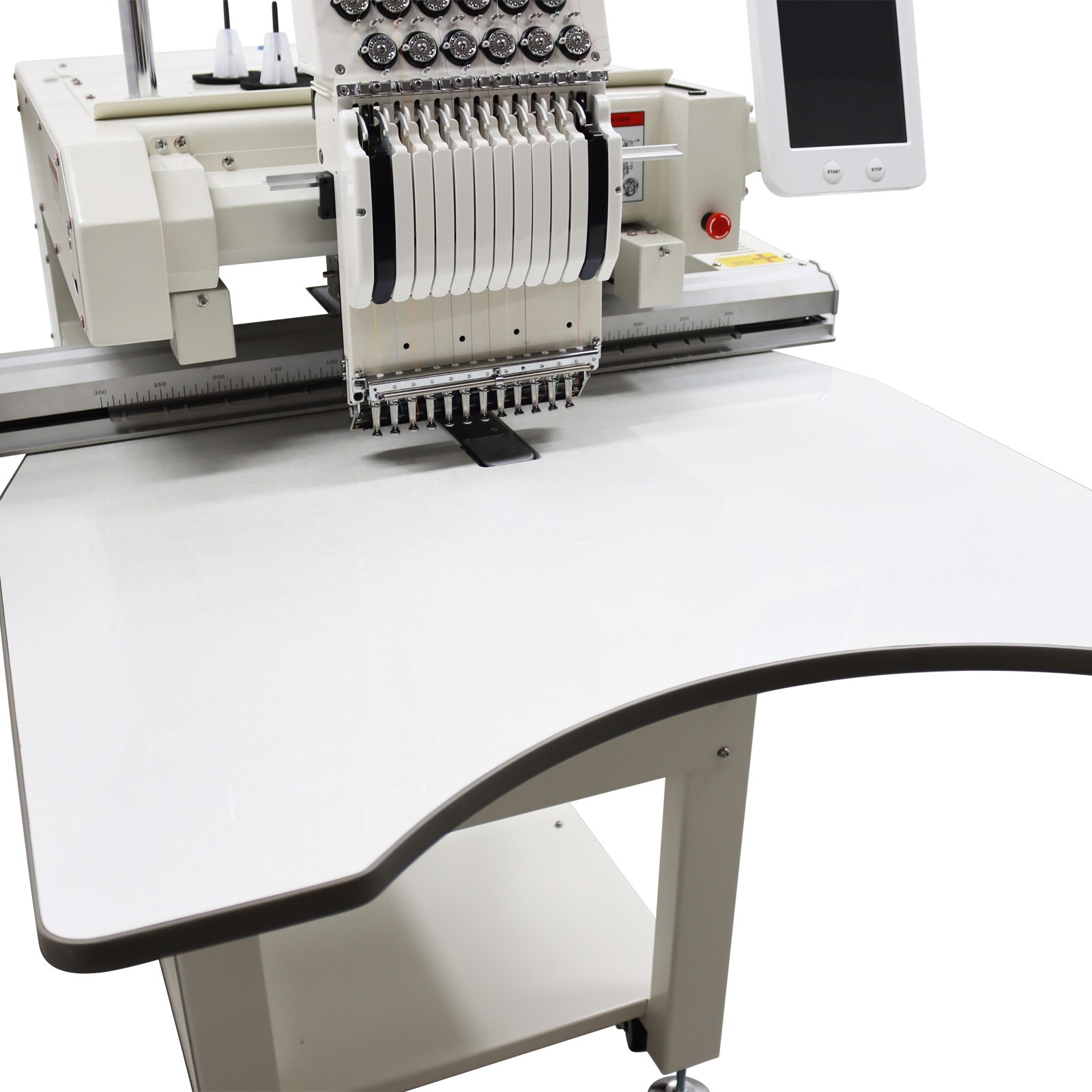 Commercial Automatic Embroidery Machine12 Needles for Embroidery W/ Touch Screen