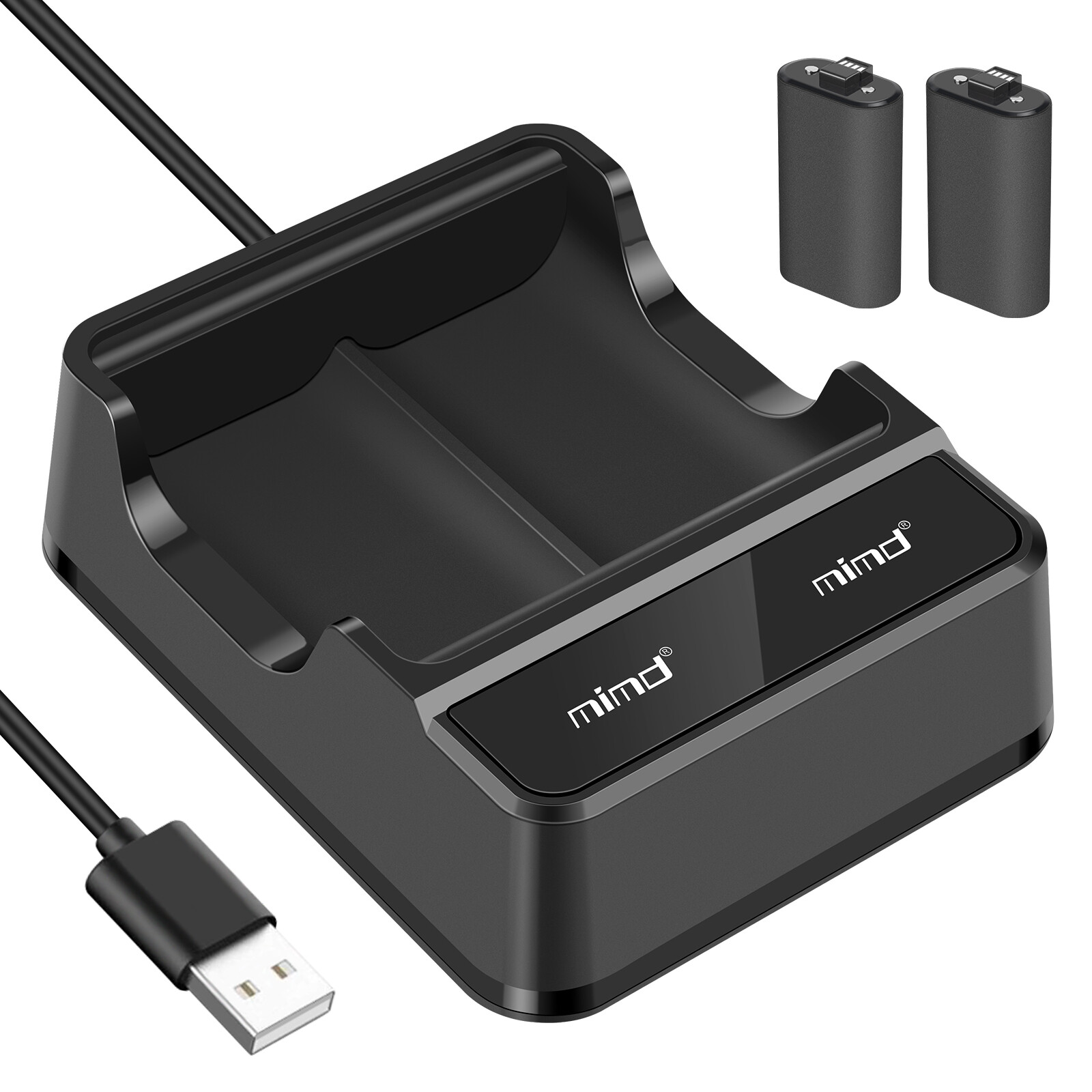 Rechargeable Battery Pack For XBox One X/S Series X/S Controller & Charger Cable