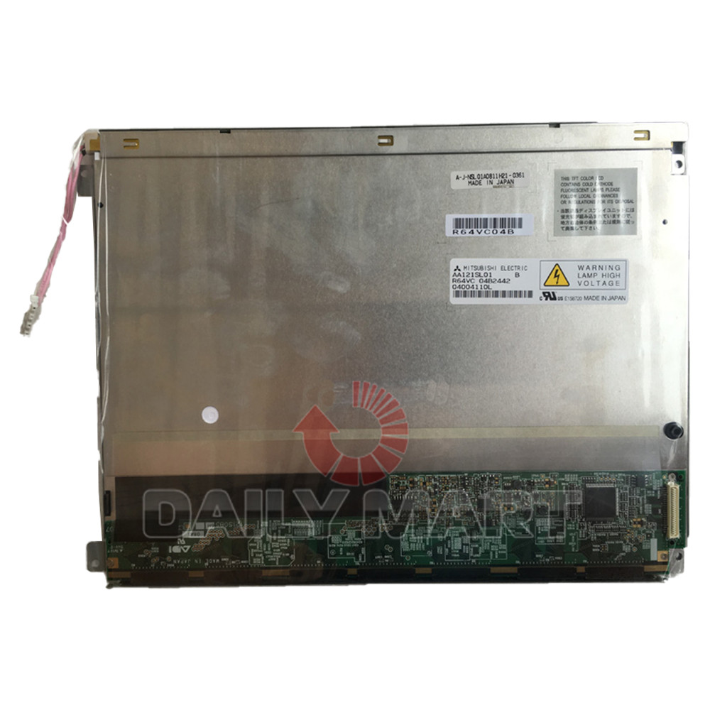 Used & Tested AA121SL01 LCD Display Screen For Mitsubishi 12.1-inch 800*600