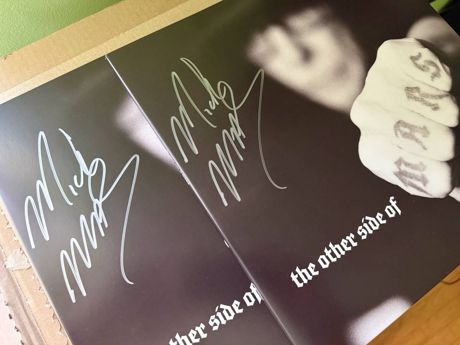 MICK MARS SIGNED THE OTHER SIDE OF MARS LP RECORD AUTOGRAPHED 2024 Motley Crue