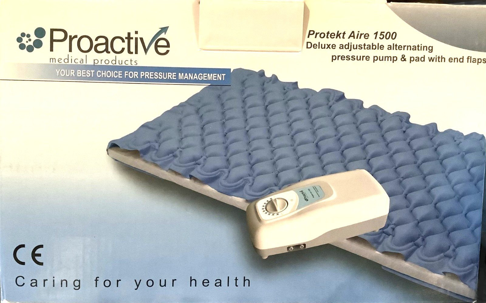 PROACTIVE Protekt Aire 1500 Alternating Pressure Pump and Pad with Flaps