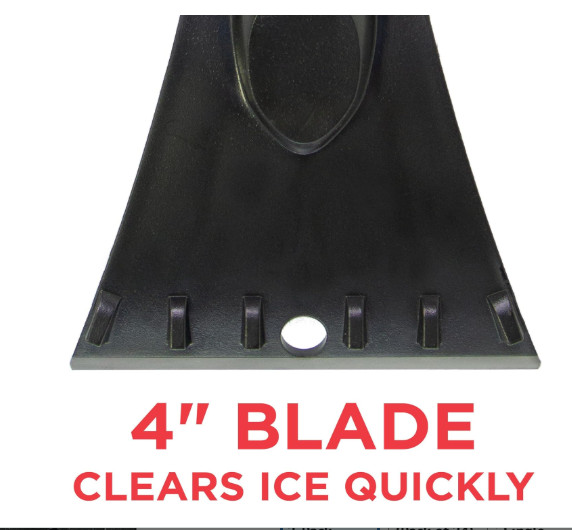 Mallory Subzero 2-994 10” MAXX Ergonomic Ice Scraper for Car, 2-Pack
