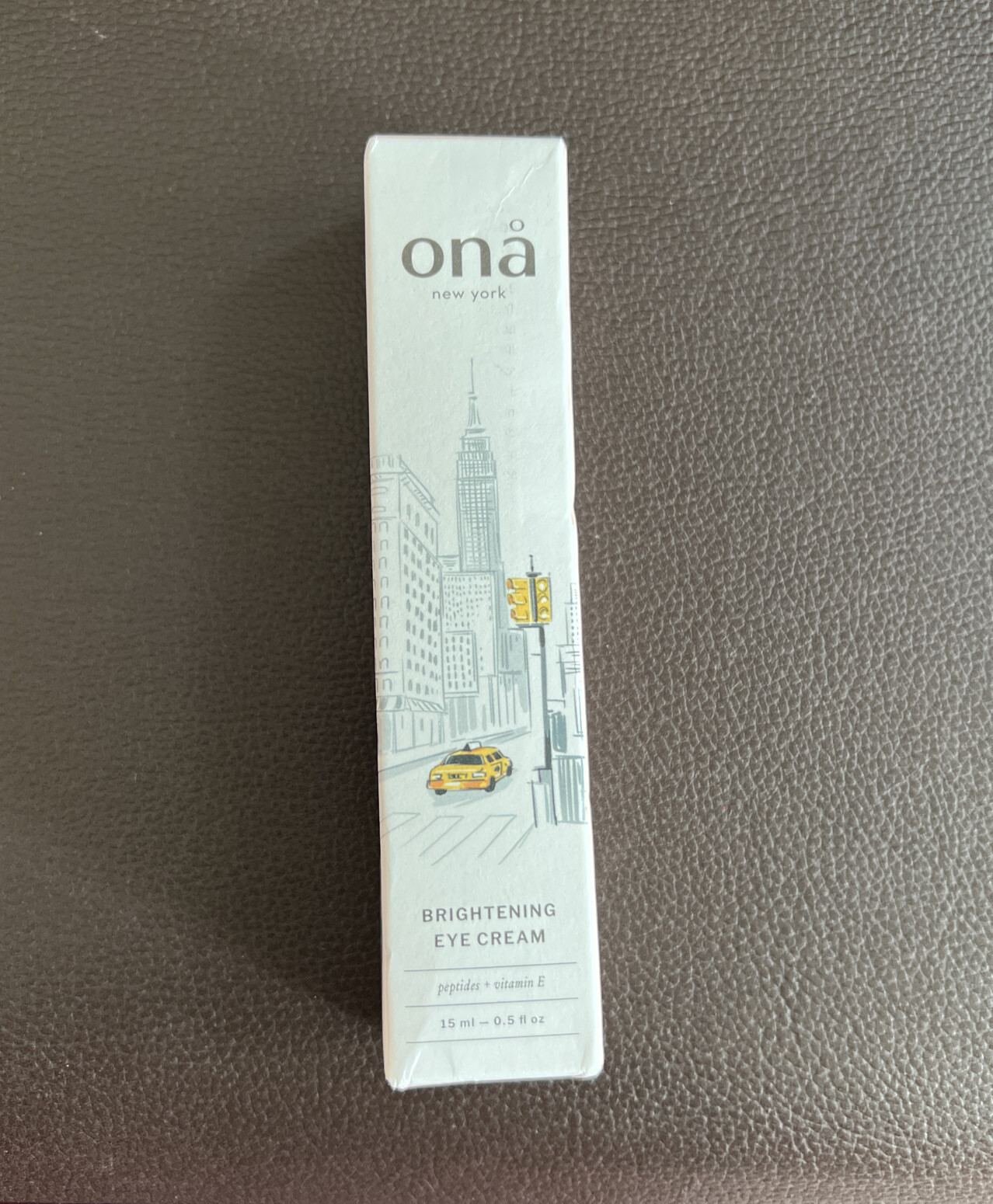 Ona New York BRIGHTENING EYE CREAM Vegan Cruelty Free 0.5 fl ounce ~ New  # 19