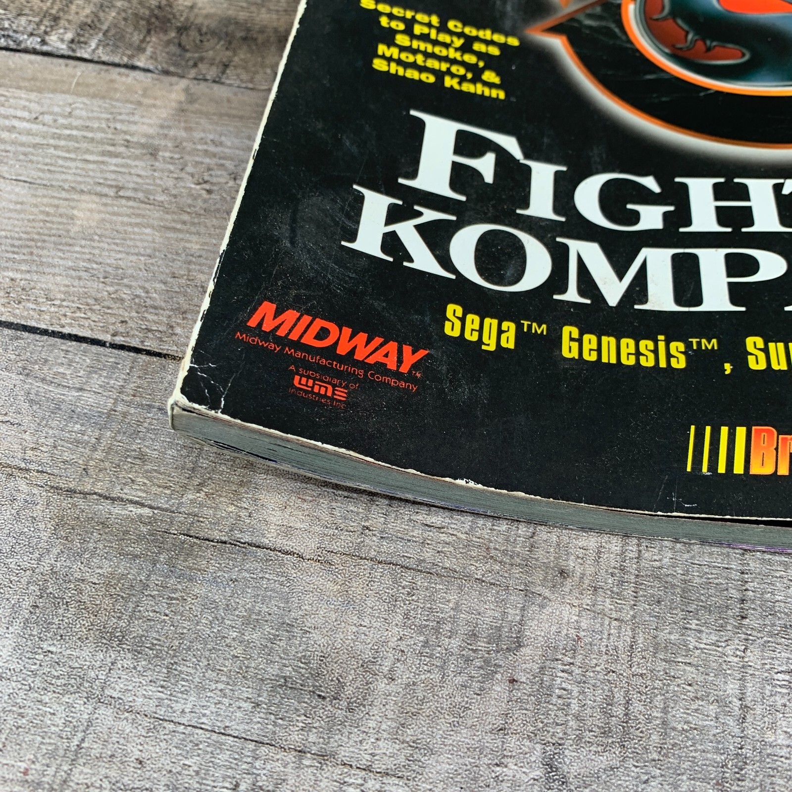Official MK3 Fighters Kompanion Book Magazine