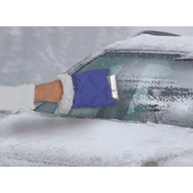 CAR FREEZING SPRAY + GLOVE SCRAPER SNOW WINDSHIELD
