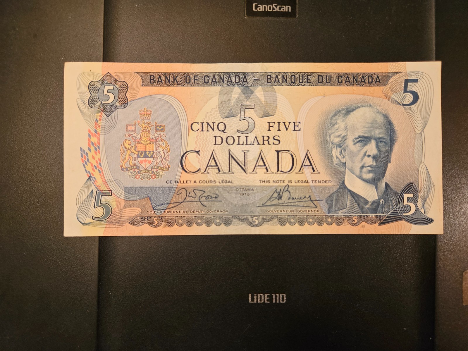 1979 $5 Dollar Bank of Canada Banknote 30498030366 EF 40