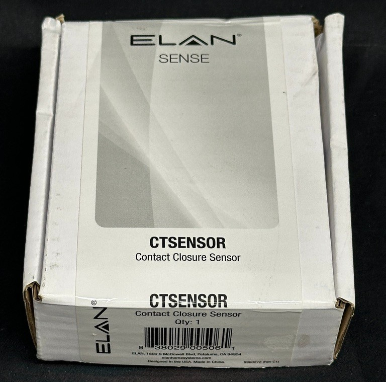 ELAN Home System CTSENSOR - CT Contact Closure Sensor, Open Box