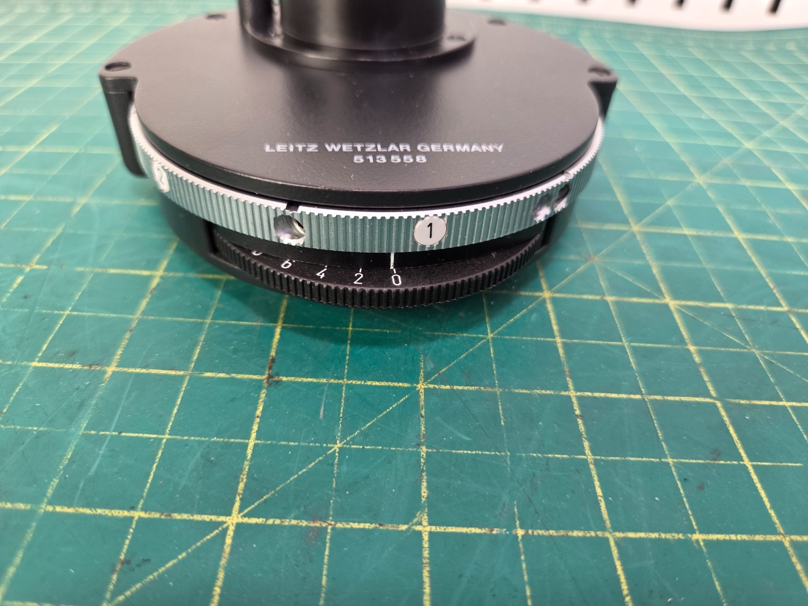 Leitz Wetzlar Microscope Phase Contrast Condenser 513558 #1
