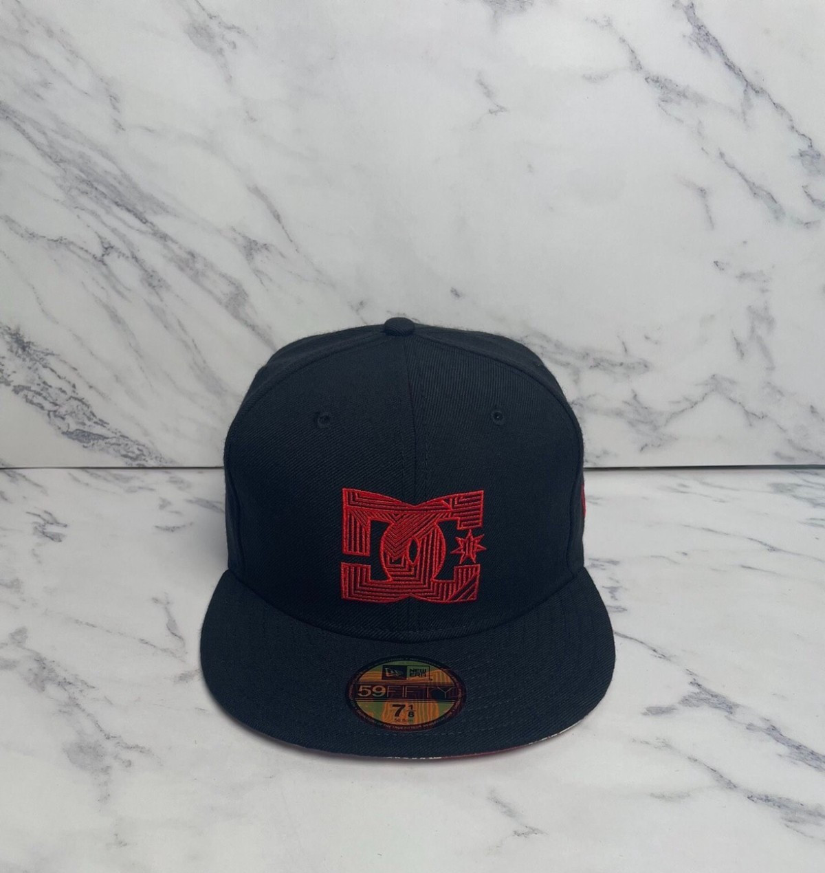 DC Shoes X New Era Fitted Hat 59Fifty RARE Older Style Skate skateboard