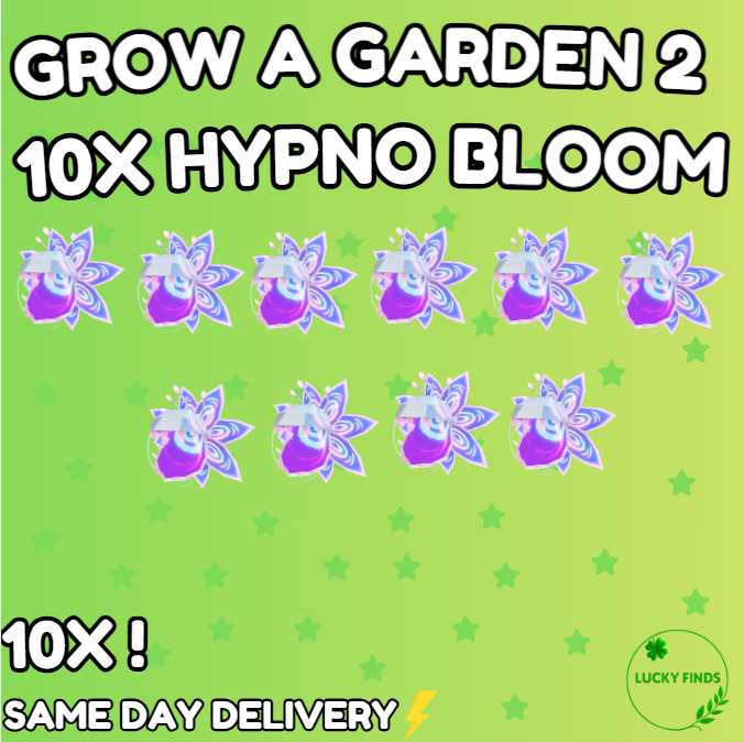 🔥Grow a Garden 2 Roblox✨10X Hypno Bloom | Fast & Easy
