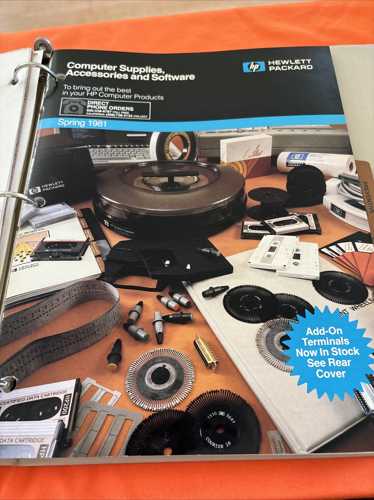 Hp 1000 Support Log Manual And Software Record Rare