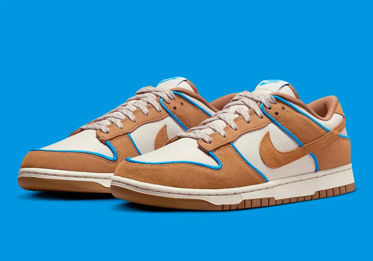 Nike Dunk Low Retro PRM Shoes 'Light British Tan' FN5825-100 Men's Sizes New