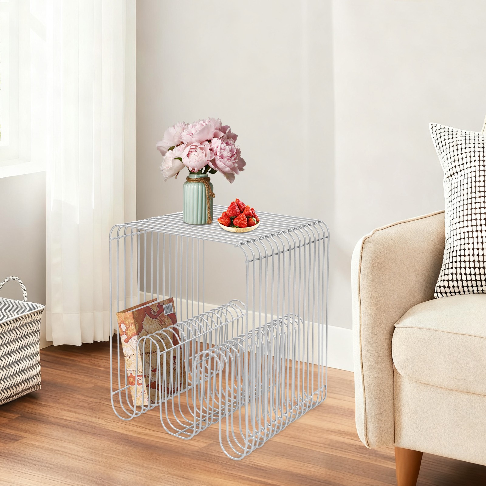 Modern Creative Lightweight Side Table Multi-Scene Sofa Bedside Accent Table