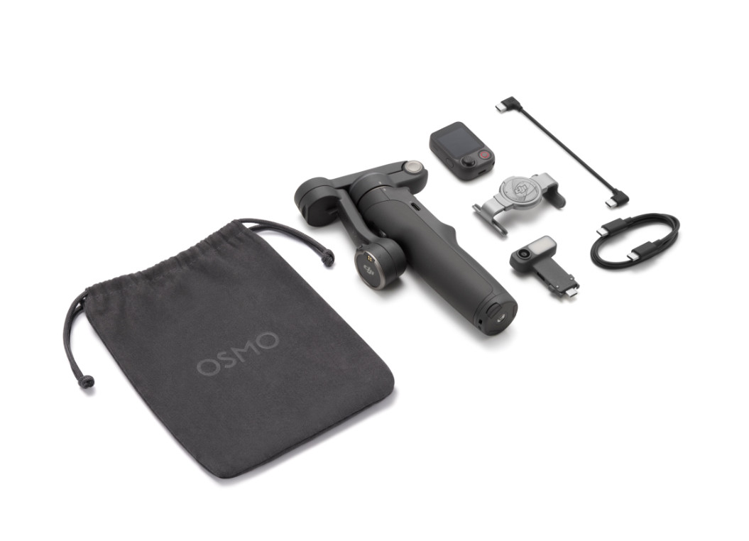 DJI Osmo Mobile 8P Advanced Tracking Combo Gimbal Stabilizer for Phone iPhone
