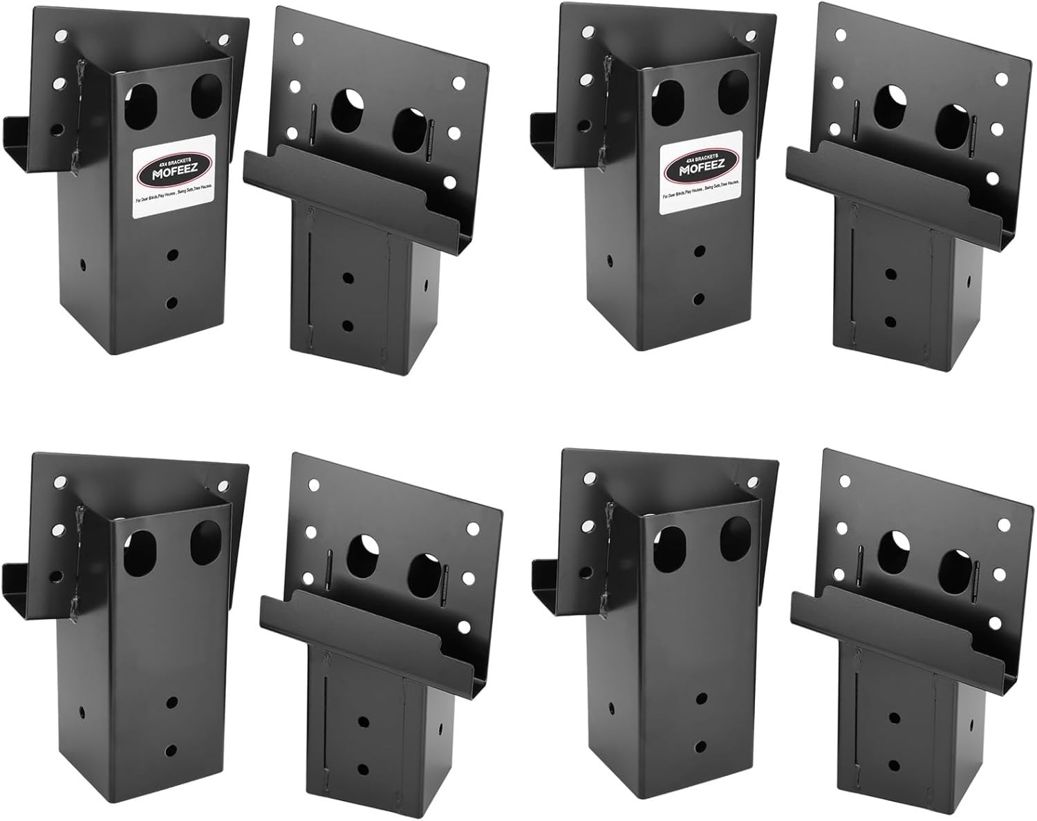 Black Steel Brackets for Shooting Platforms