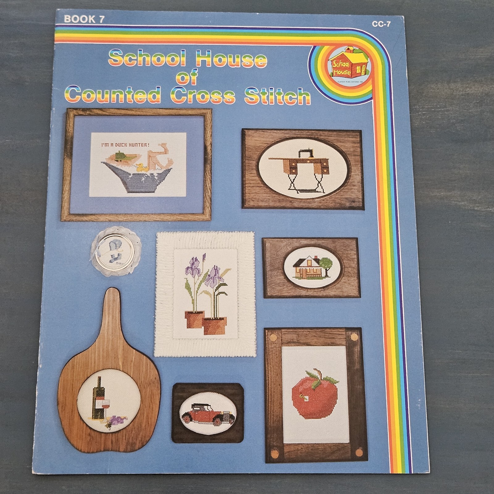 School House Of Counted Cross Stitch Book 7 CC-7
