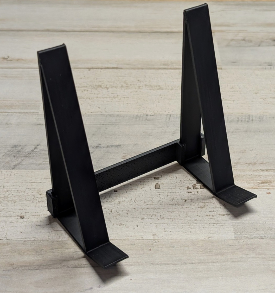 Small Box PC Computer Game Software CD Jewel Case DVD Display Stand - Black