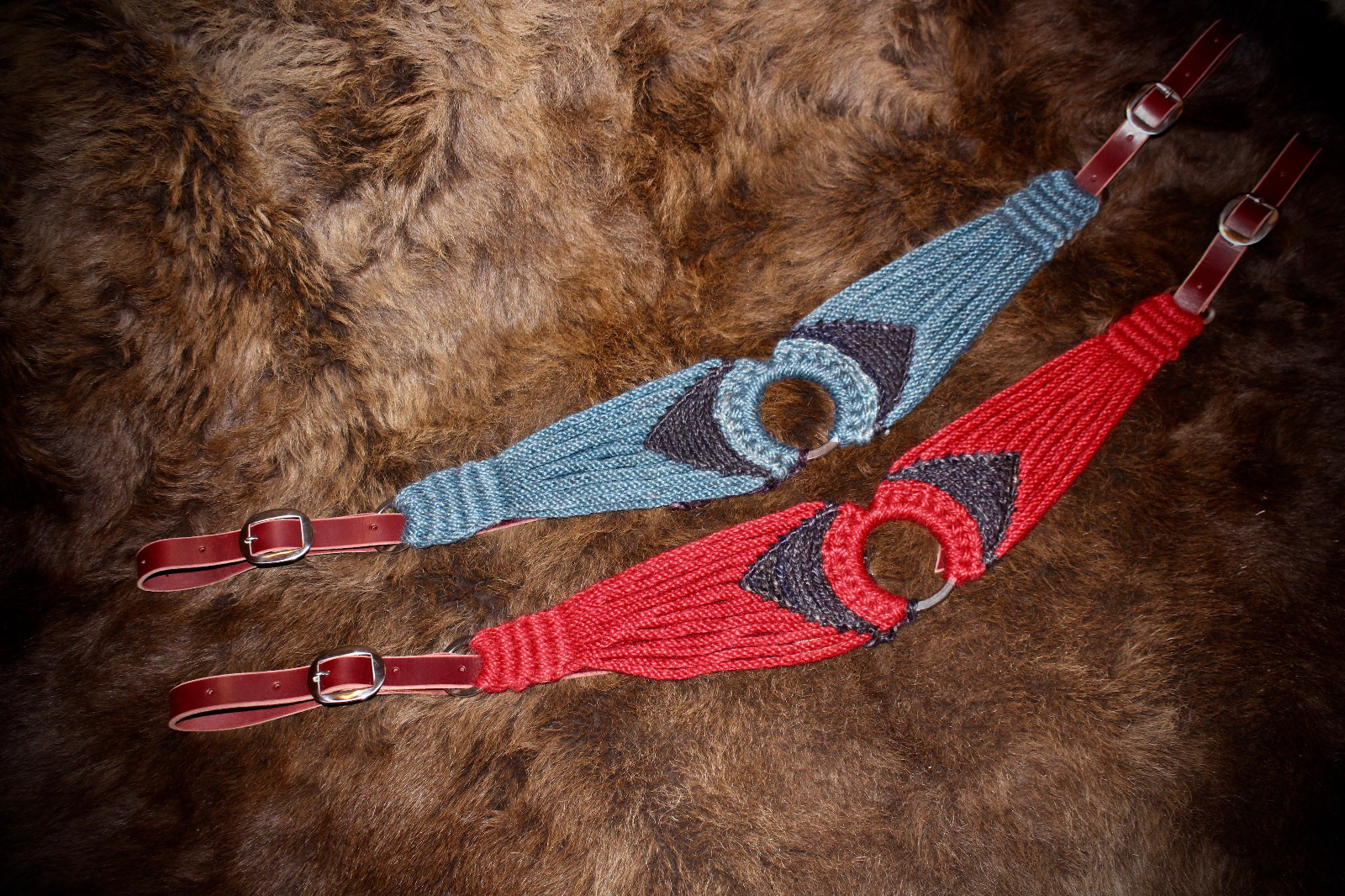 Breast Collar ~ Custom ~ Handmade, 100% Mohair