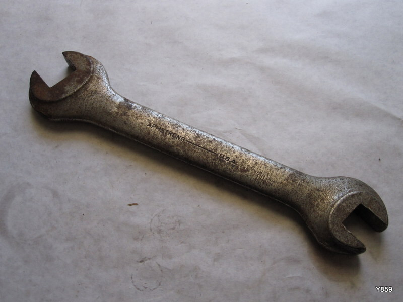 Armstrong Wrench No. 539 Size 1" & 3/4" Made in USA