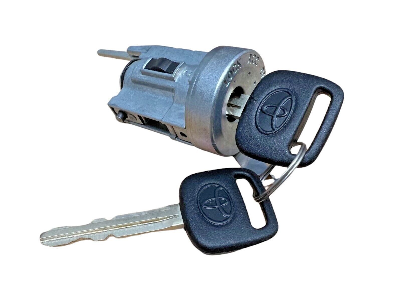 1998-2002 TOYOTA COROLLA IGNITION LOCK CYLINDER SWITCH 2 KEYS GENUINE TOYOTA OEM