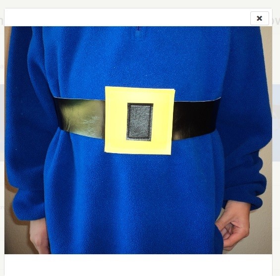 Oversize Gnome or Dwarf Belt for  Halloween USA Cosplay