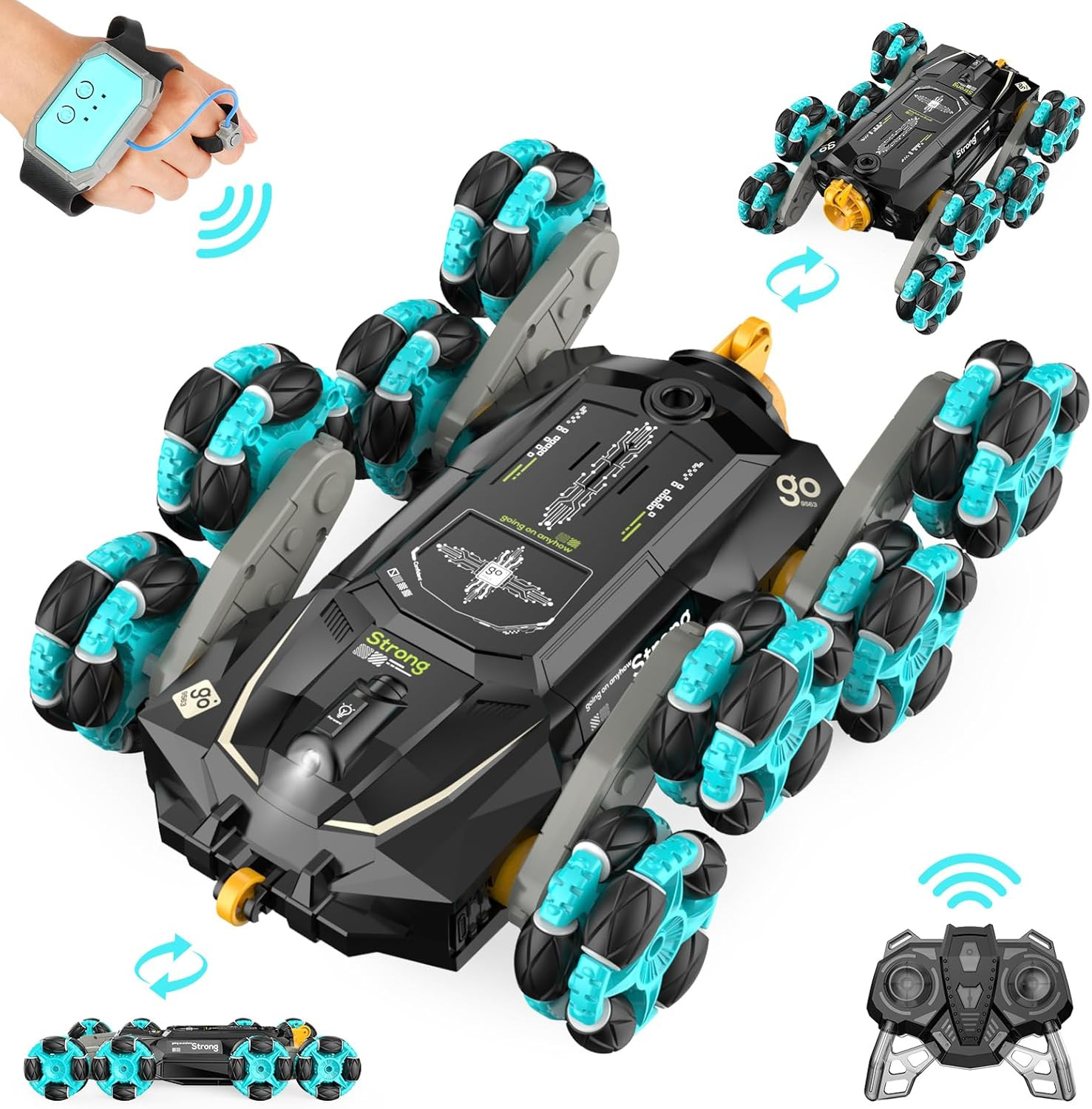 Gesture Sensing RC Stunt Cars - Fun Gifts for Kids Ages 8-12