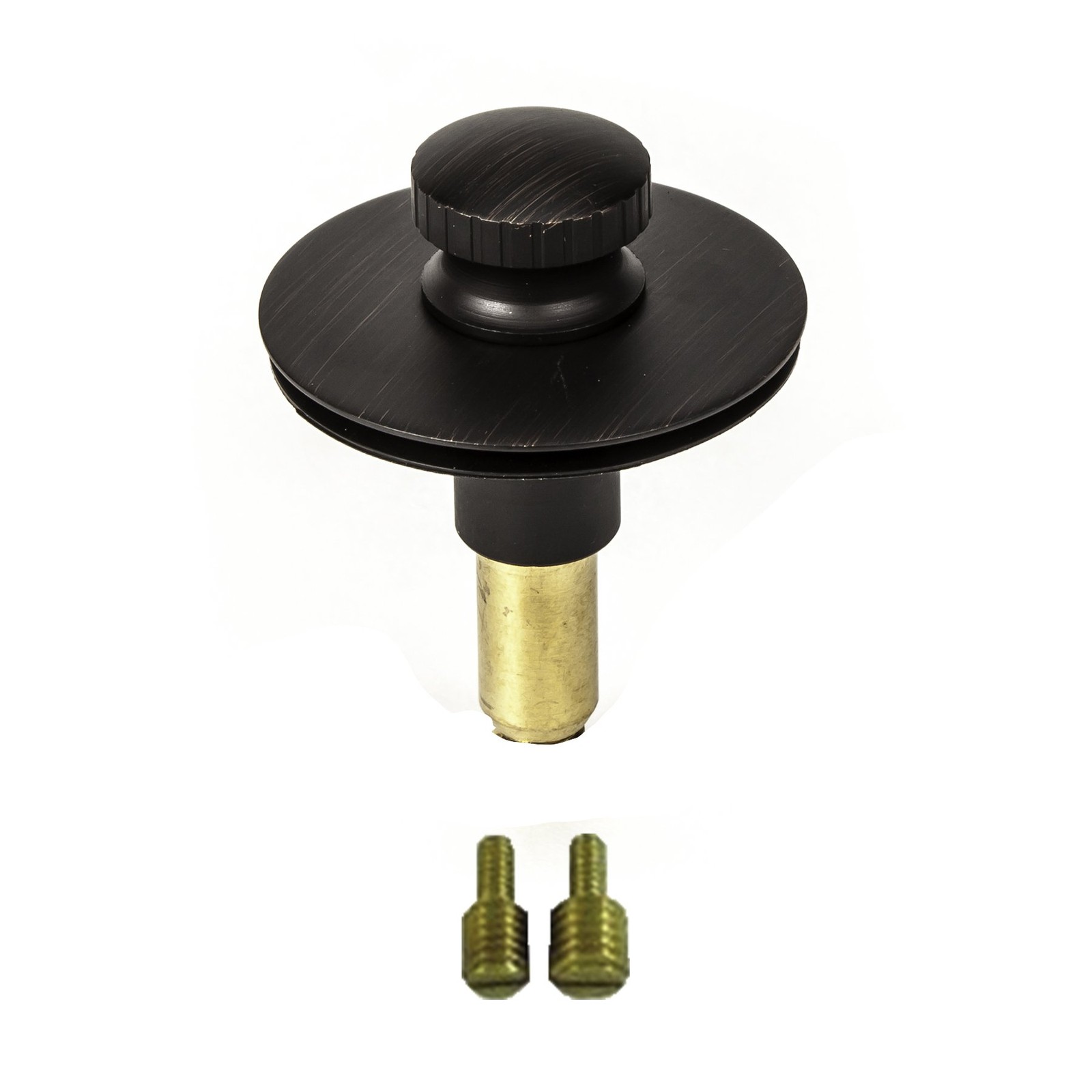Universal Lift n Lock (Push Pull) Bath No Hair Catcher, Oil Rubbed Bronze