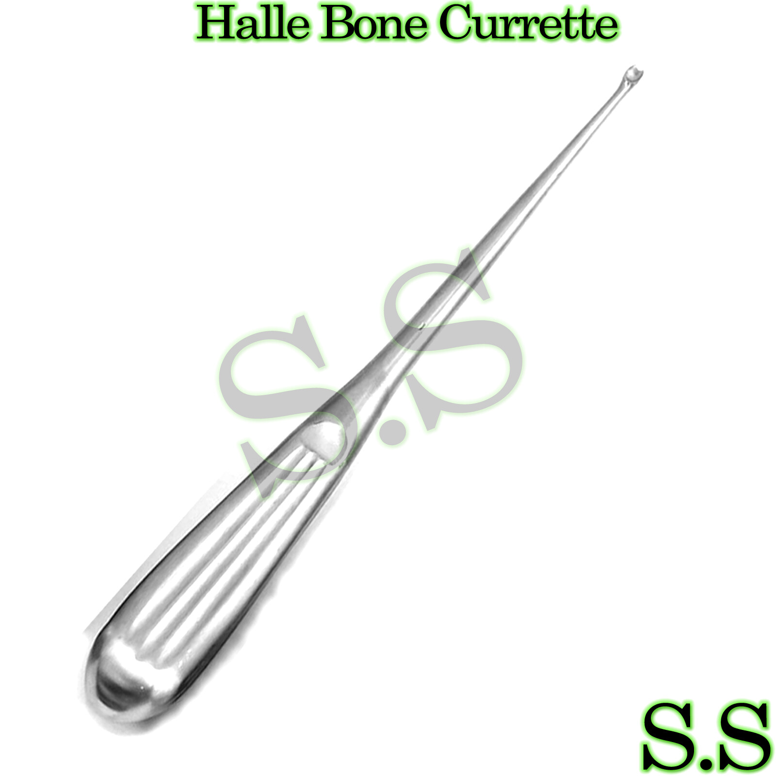 Halle Bone Currette 1 Surgical Instruments